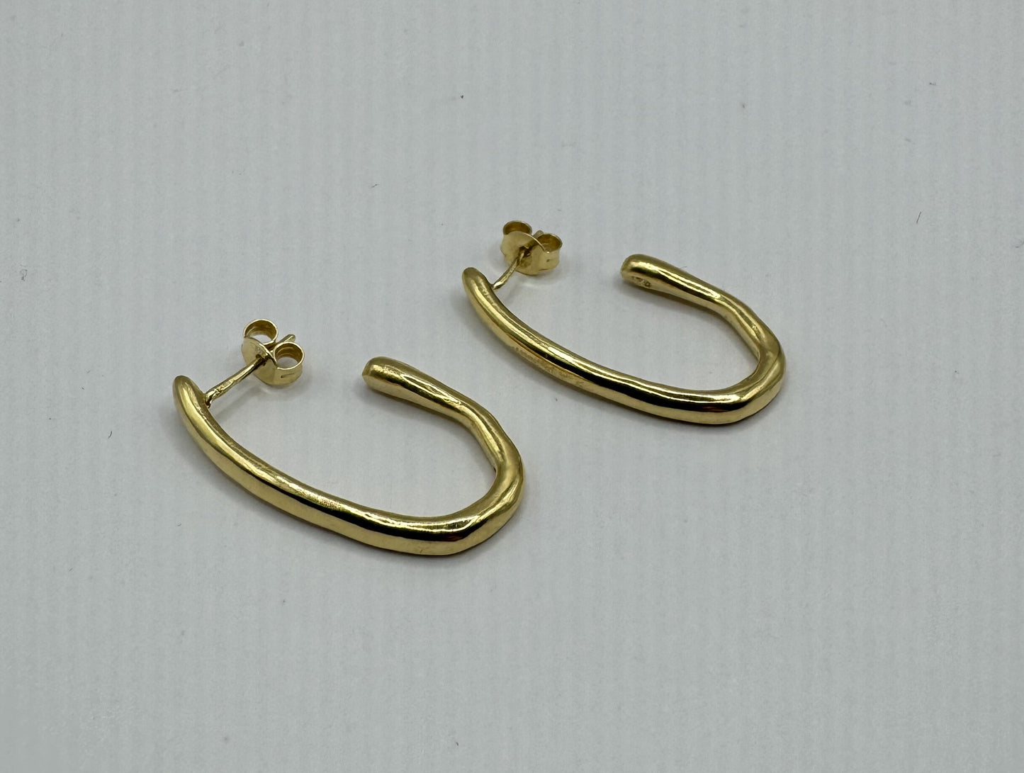 Drop Hoops Earrings