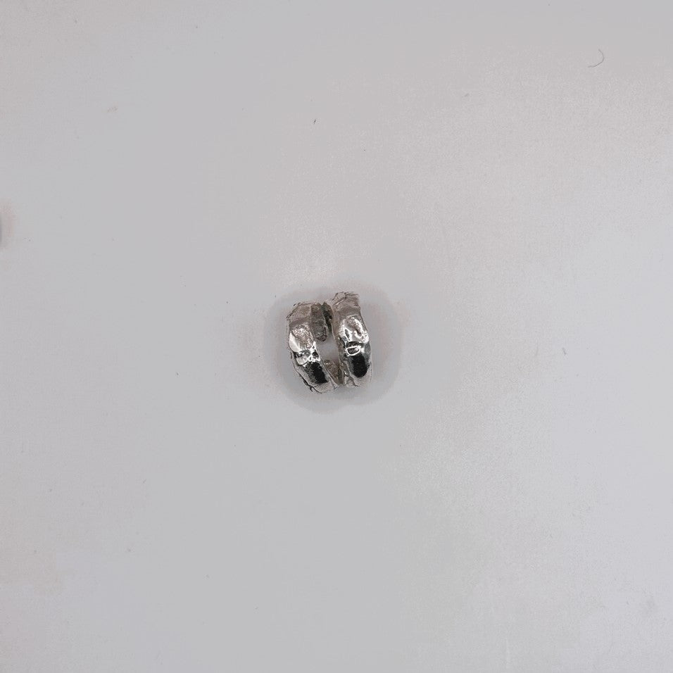 Double Raw Ear Cuff