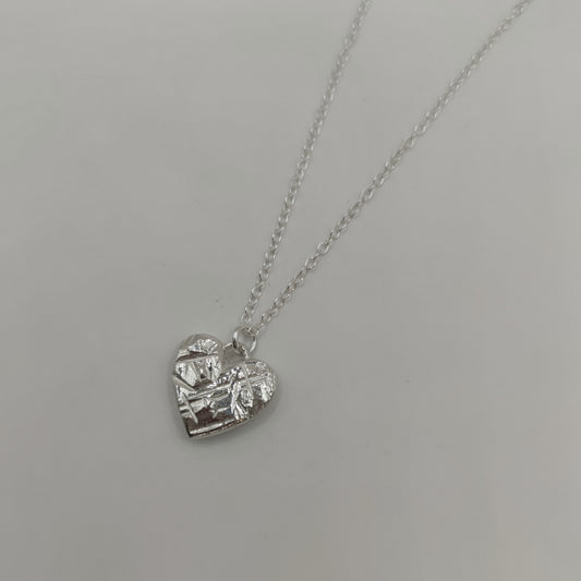 Raw Heart Necklace