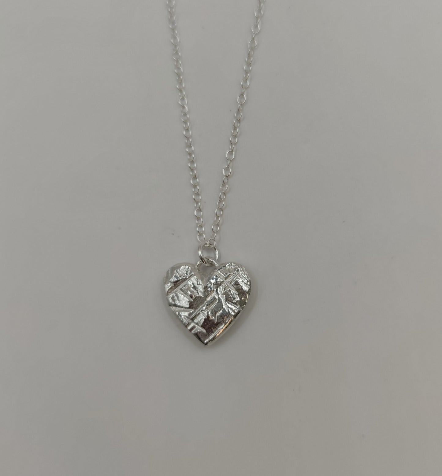 Raw Heart Necklace